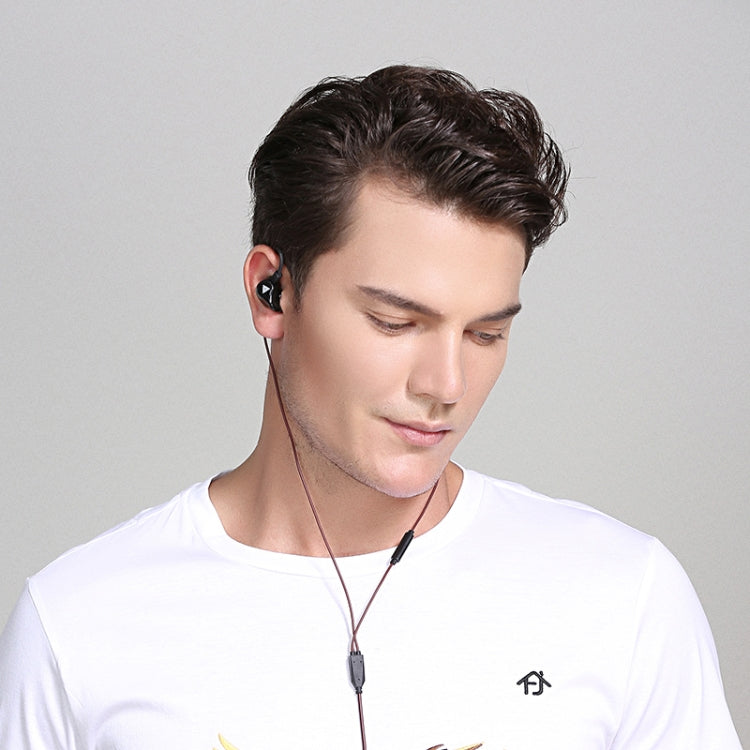 QKZ VK3 Geometric Star Models Multi-surface Music Headphones ,  Microphone Version