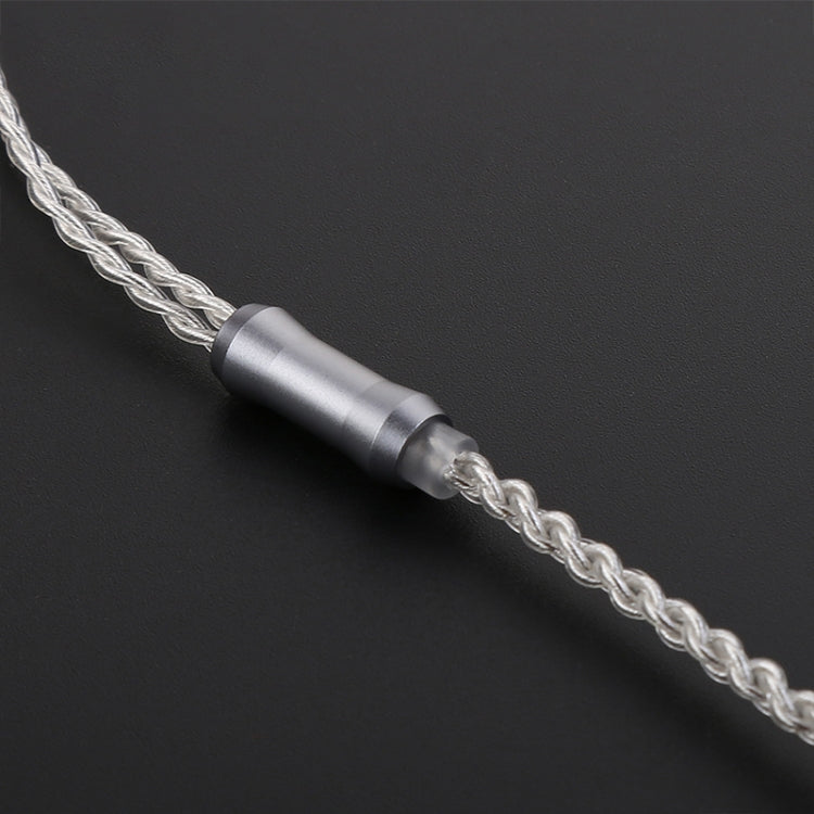QKZ VK1 VK2 VK6 VK8 V10 V20 Headset Silver Plated Upgrade Line High-grade Core 0.75 plug