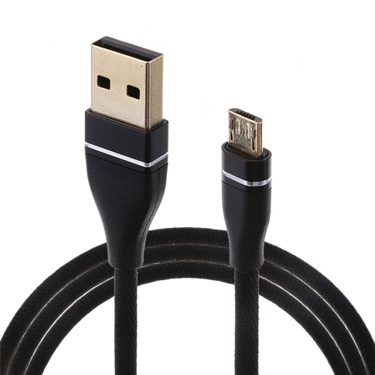 Nylon Weave Style USB to Micro USB Data Sync Charging Cable, Cable Length: 1m, For Galaxy, Huawei, Xiaomi, LG, HTC and Other Smart Phones
