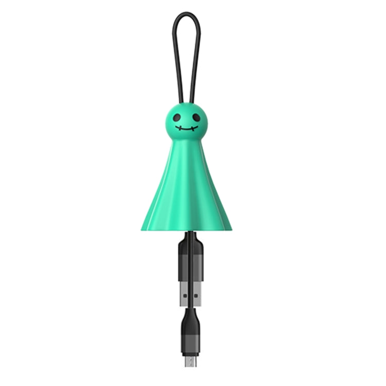 lenuo BN-Q1 Sunny Doll Shape Micro USB to USB Data Sync Charging Cable, For Galaxy, Huawei, Xiaomi, LG, HTC and Other Smart Phones, Rechargeable Devices