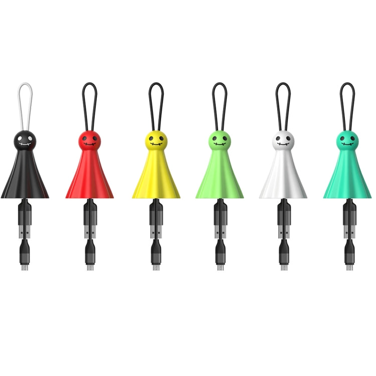 lenuo BN-Q1 Sunny Doll Shape Micro USB to USB Data Sync Charging Cable, For Galaxy, Huawei, Xiaomi, LG, HTC and Other Smart Phones, Rechargeable Devices