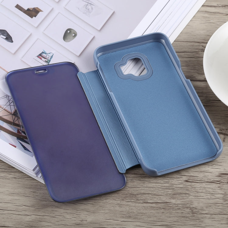 Electroplating Mirror Horizontal Flip Case for Galaxy J2 Core, with Holder