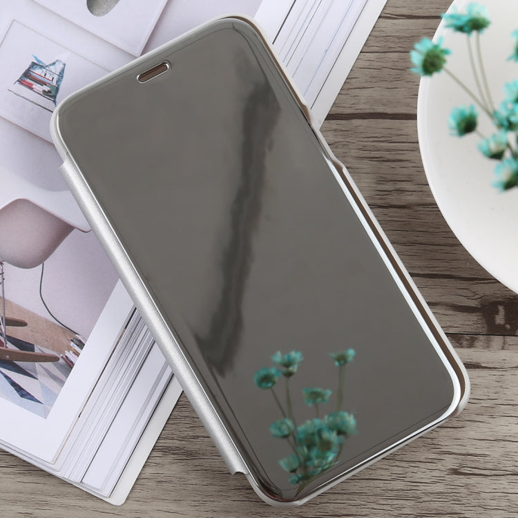 Electroplating Mirror Horizontal Flip Case for Galaxy J2 Core, with Holder