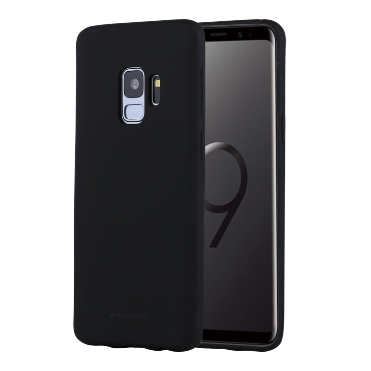 GOOSPERY SOFT FEELING for Galaxy S9 TPU Drop-proof Soft Protective Back Cover