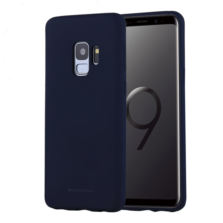 GOOSPERY SOFT FEELING for Galaxy S9 TPU Drop-proof Soft Protective Back Cover