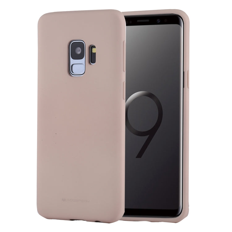 GOOSPERY SOFT FEELING for Galaxy S9 TPU Drop-proof Soft Protective Back Cover