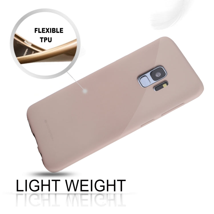 GOOSPERY SOFT FEELING for Galaxy S9 TPU Drop-proof Soft Protective Back Cover