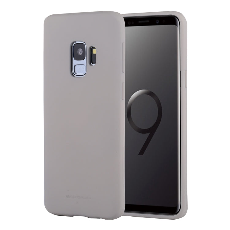 GOOSPERY SOFT FEELING for Galaxy S9 TPU Drop-proof Soft Protective Back Cover
