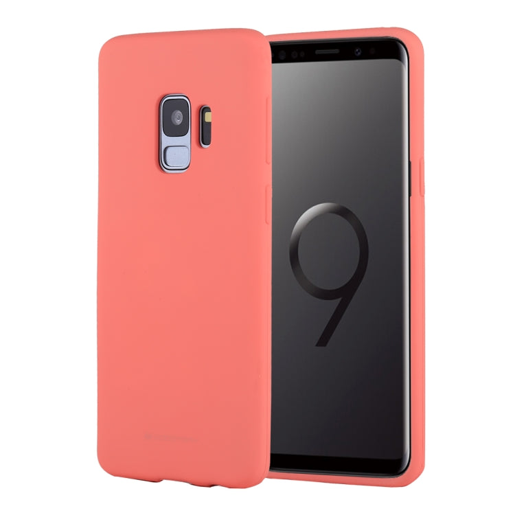GOOSPERY SOFT FEELING for Galaxy S9 TPU Drop-proof Soft Protective Back Cover
