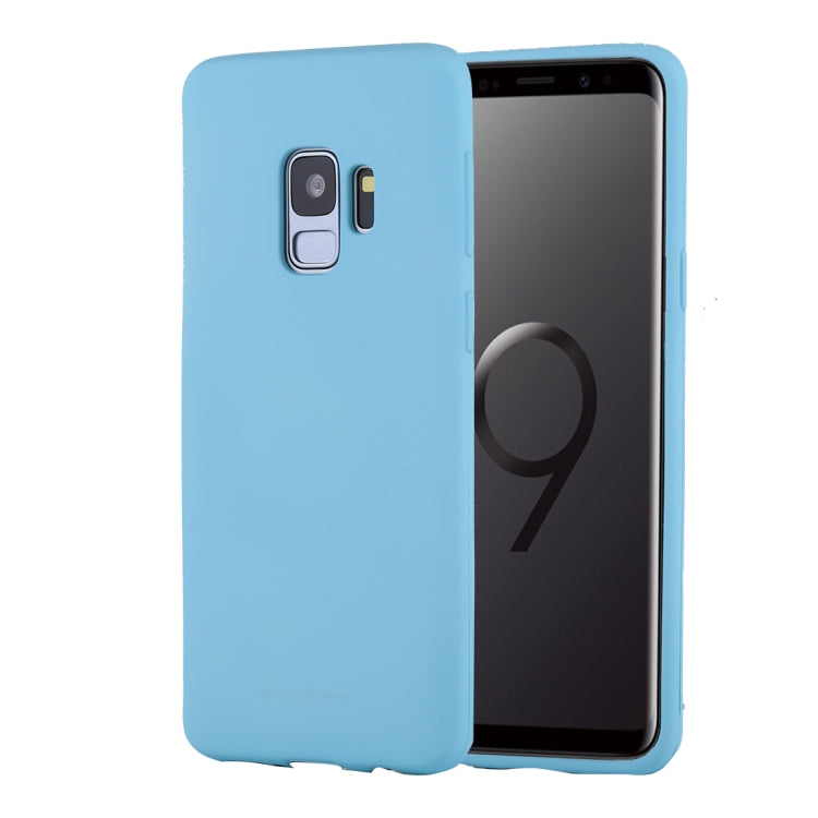 GOOSPERY SOFT FEELING for Galaxy S9 TPU Drop-proof Soft Protective Back Cover