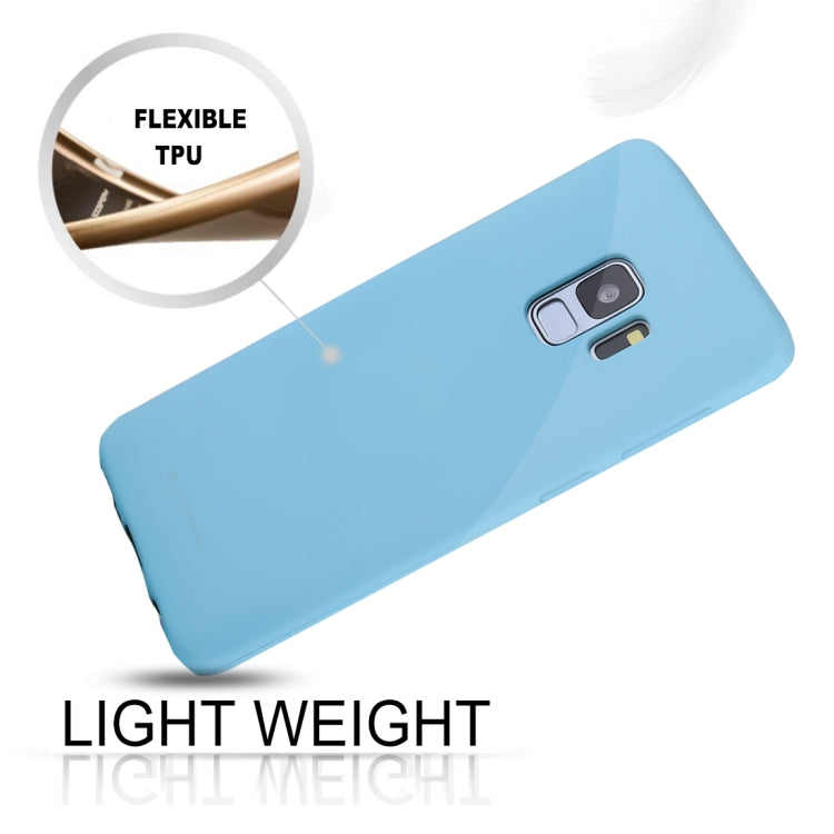 GOOSPERY SOFT FEELING for Galaxy S9 TPU Drop-proof Soft Protective Back Cover