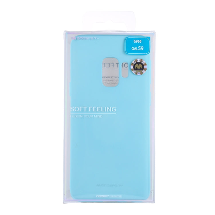 GOOSPERY SOFT FEELING for Galaxy S9 TPU Drop-proof Soft Protective Back Cover