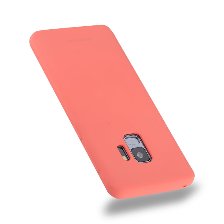 GOOSPERY SOFT FEELING for Galaxy S9 TPU Drop-proof Soft Protective Back Cover