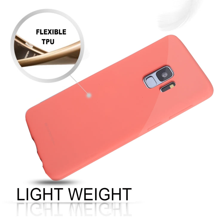 GOOSPERY SOFT FEELING for Galaxy S9 TPU Drop-proof Soft Protective Back Cover