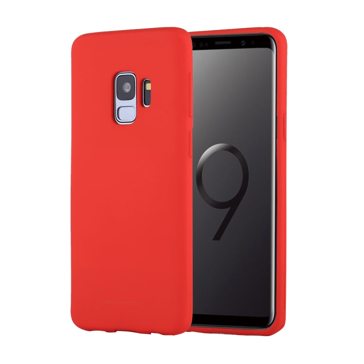 GOOSPERY SOFT FEELING for Galaxy S9 TPU Drop-proof Soft Protective Back Cover