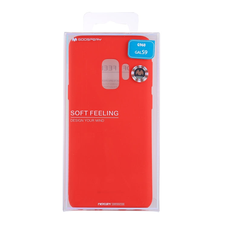 GOOSPERY SOFT FEELING for Galaxy S9 TPU Drop-proof Soft Protective Back Cover