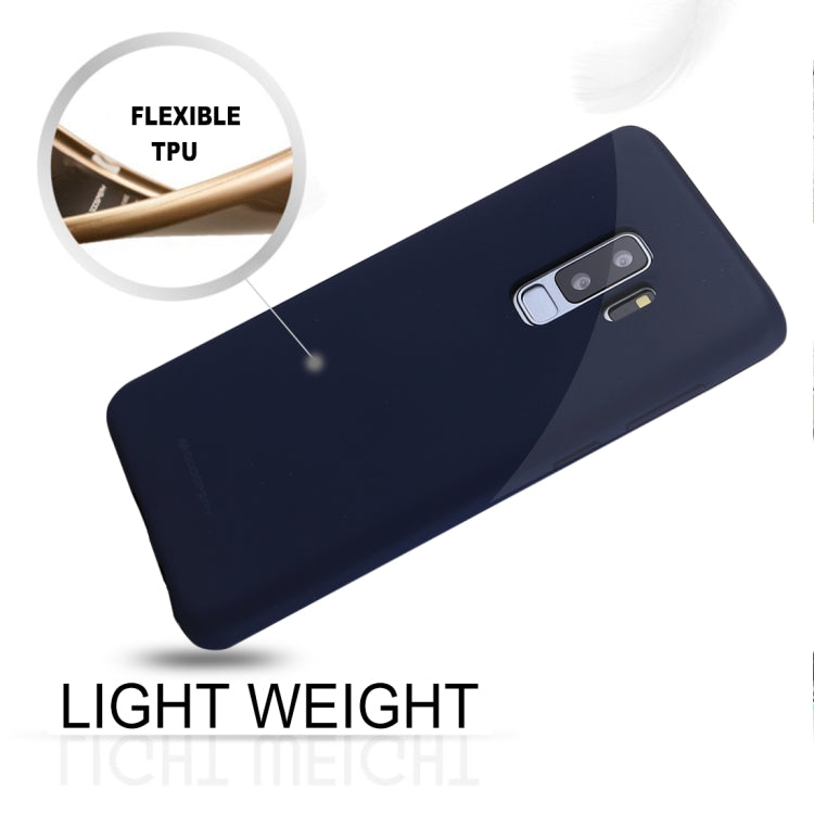 GOOSPERY SOFT FEELING for Galaxy S9+ TPU Drop-proof Soft Protective Back Cover