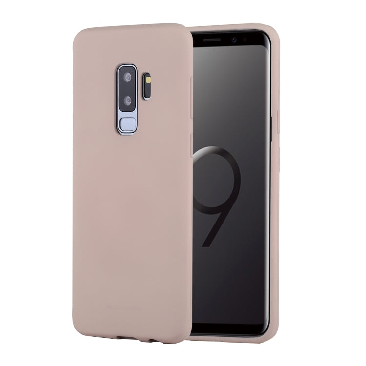 GOOSPERY SOFT FEELING for Galaxy S9+ TPU Drop-proof Soft Protective Back Cover