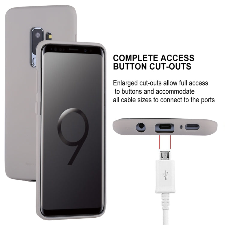 GOOSPERY SOFT FEELING for Galaxy S9+ TPU Drop-proof Soft Protective Back Cover