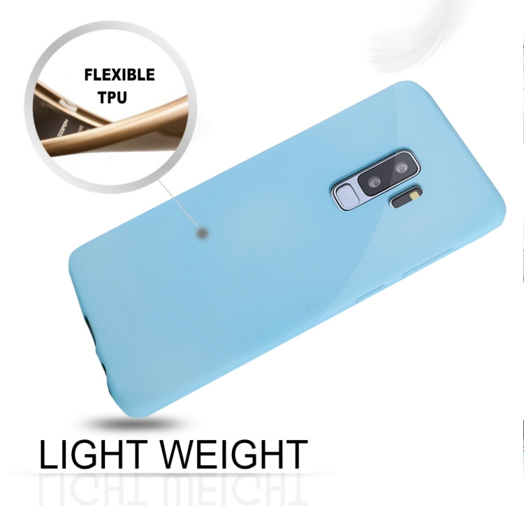 GOOSPERY SOFT FEELING for Galaxy S9+ TPU Drop-proof Soft Protective Back Cover