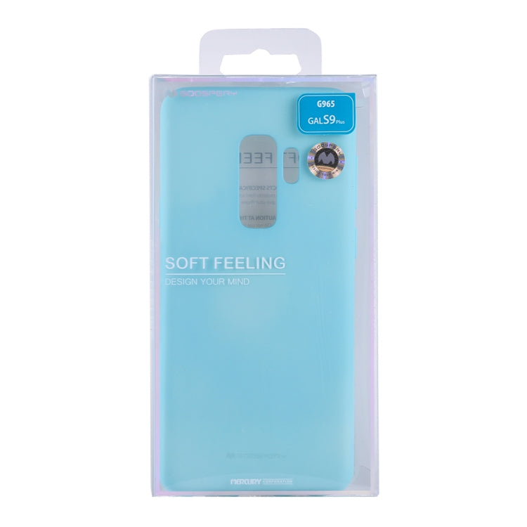 GOOSPERY SOFT FEELING for Galaxy S9+ TPU Drop-proof Soft Protective Back Cover