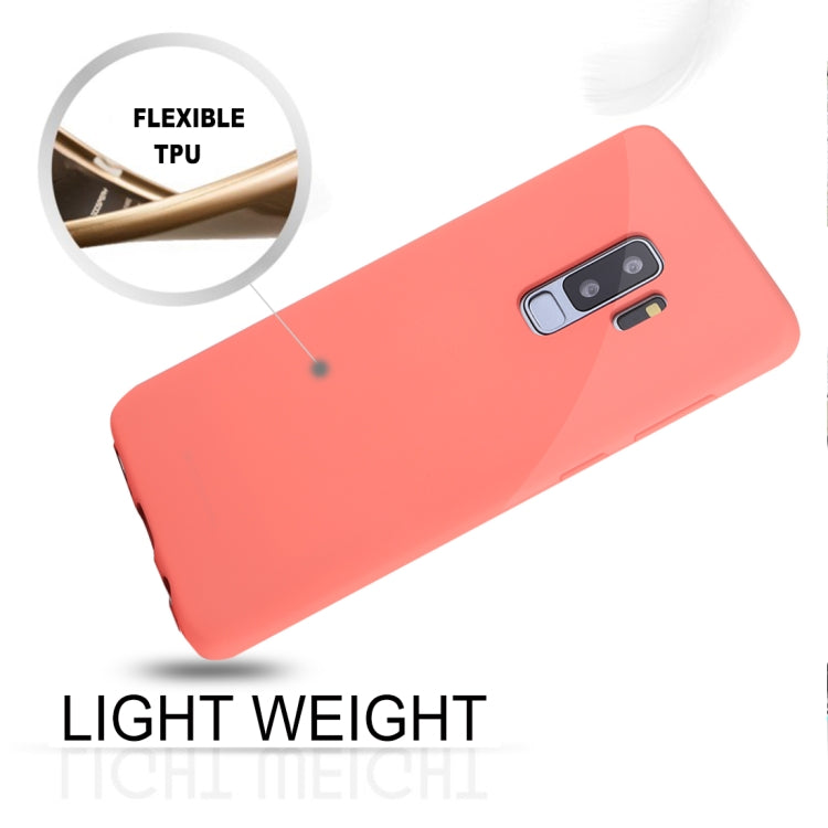 GOOSPERY SOFT FEELING for Galaxy S9+ TPU Drop-proof Soft Protective Back Cover