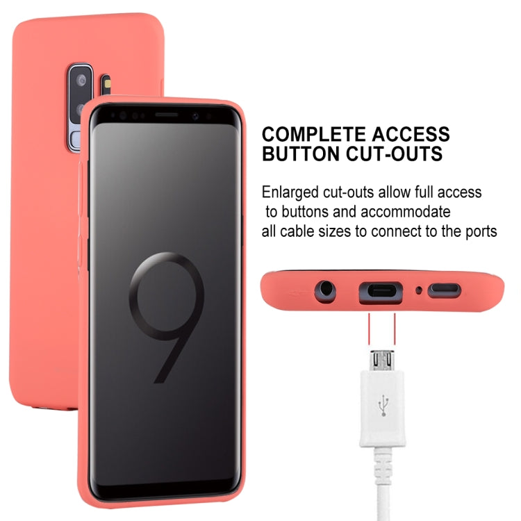 GOOSPERY SOFT FEELING for Galaxy S9+ TPU Drop-proof Soft Protective Back Cover