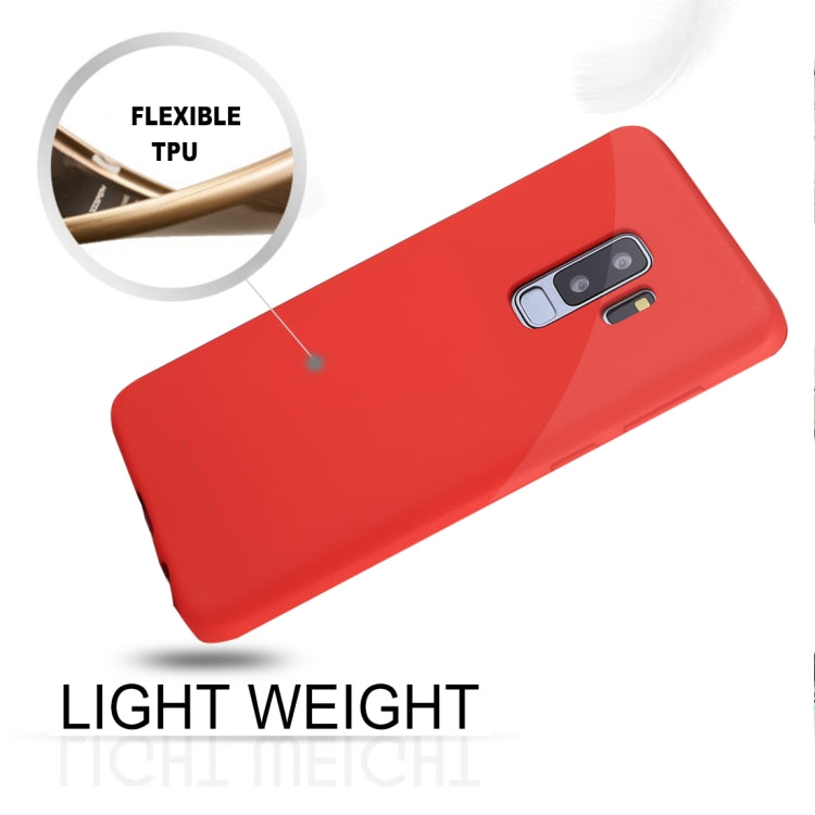 GOOSPERY SOFT FEELING for Galaxy S9+ TPU Drop-proof Soft Protective Back Cover