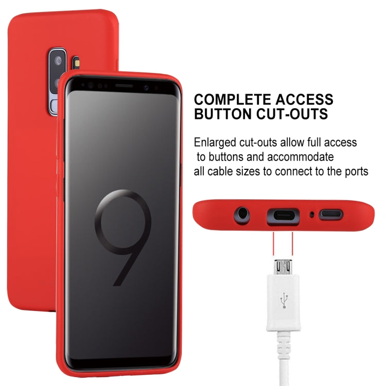 GOOSPERY SOFT FEELING for Galaxy S9+ TPU Drop-proof Soft Protective Back Cover