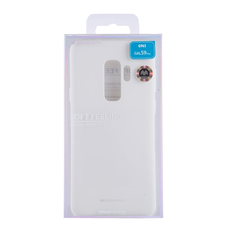 GOOSPERY SOFT FEELING for Galaxy S9+ TPU Drop-proof Soft Protective Back Cover