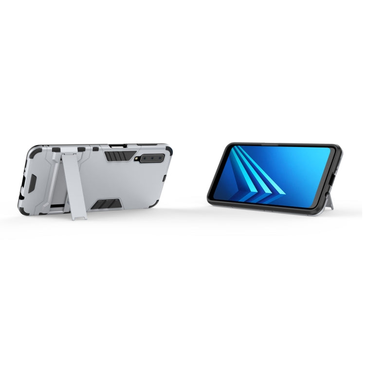 Shockproof PC + TPU Case for Galaxy A7 (2018), with Holder