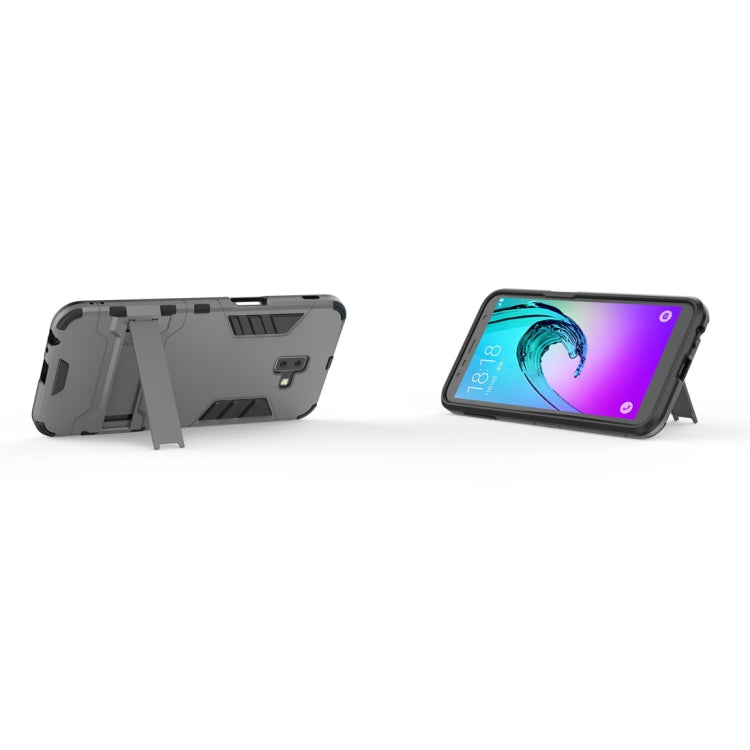Shockproof PC + TPU Case for Galaxy J6+, with Holder