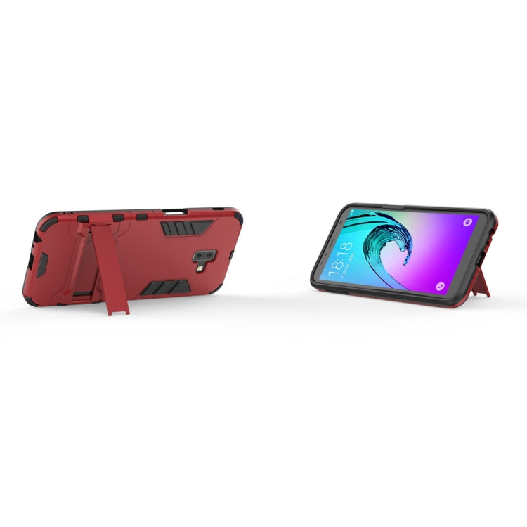 Shockproof PC + TPU Case for Galaxy J6+, with Holder