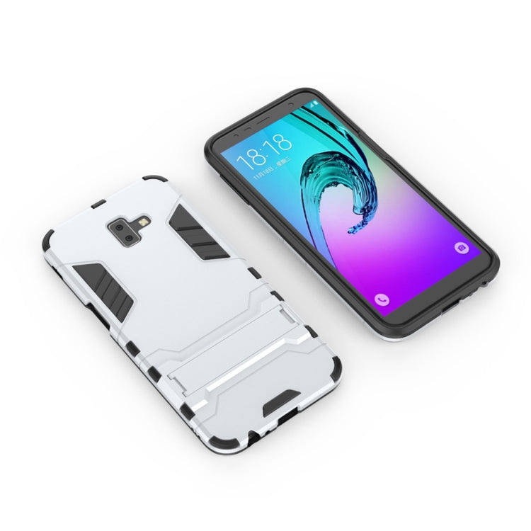 Shockproof PC + TPU Case for Galaxy J6+, with Holder