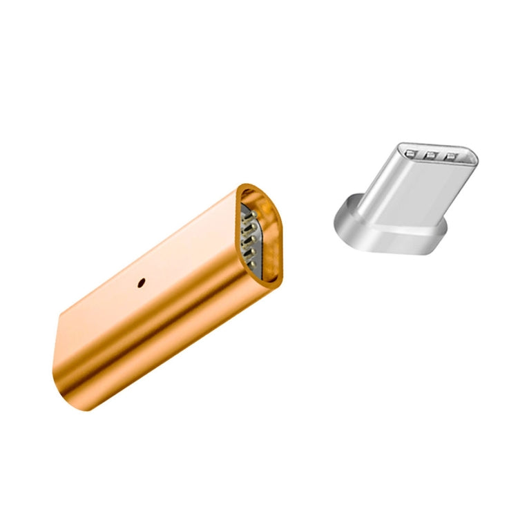 YAOMAISI Q10 2.4A Output Micro USB Female to USB-C / Type-C Male Magnetic Data Transmission Charging Adapter, For Galaxy S8 & S8 + / LG G6 / Huawei P10 & P10 Plus / Xiaomi Mi 6 & Max 2 and other Smartphones