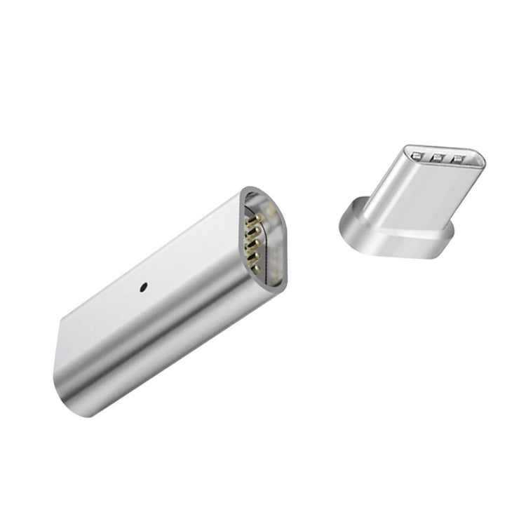 YAOMAISI Q10 2.4A Output Micro USB Female to USB-C / Type-C Male Magnetic Data Transmission Charging Adapter, For Galaxy S8 & S8 + / LG G6 / Huawei P10 & P10 Plus / Xiaomi Mi 6 & Max 2 and other Smartphones