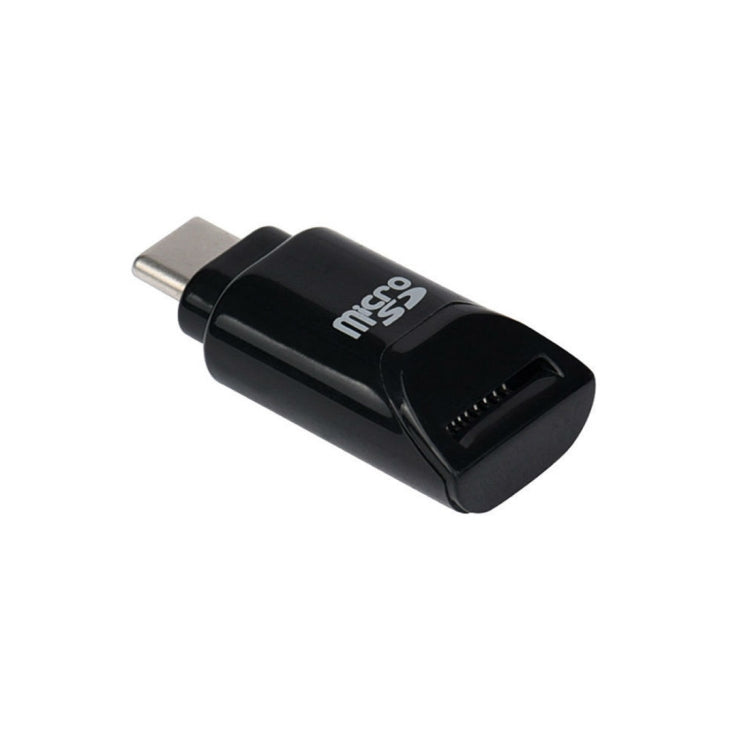 XQ-R003 Micro SD Card to USB-C / Type-C Card Reader OTG Connector