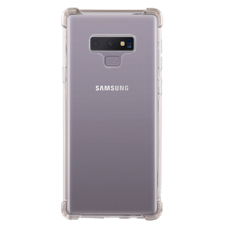 50 PCS 0.75mm Dropproof Transparent TPU Case for Galaxy Note9(Brown)