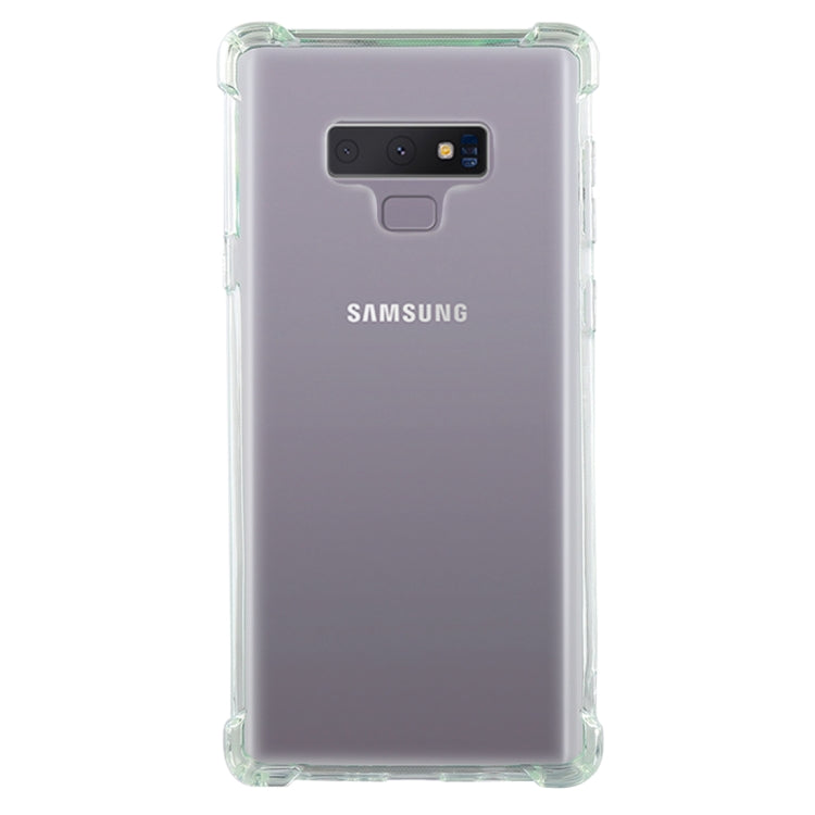 0.75mm Dropproof Transparent TPU Case for Galaxy Note9 (Green)