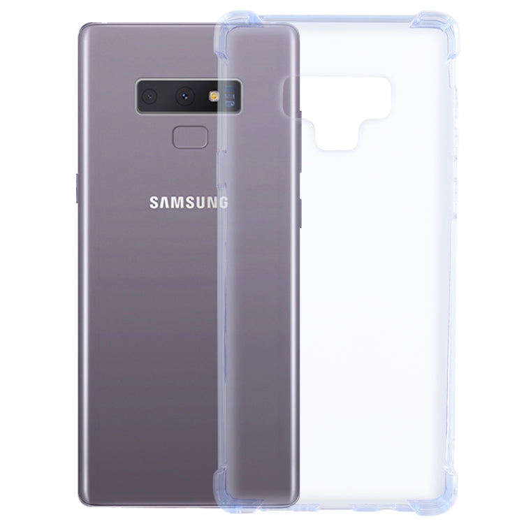 0.75mm Dropproof Transparent TPU Case for Galaxy Note9 (Blue)