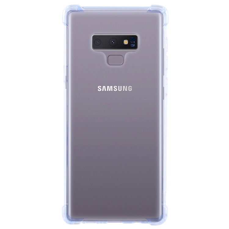 0.75mm Dropproof Transparent TPU Case for Galaxy Note9 (Blue)