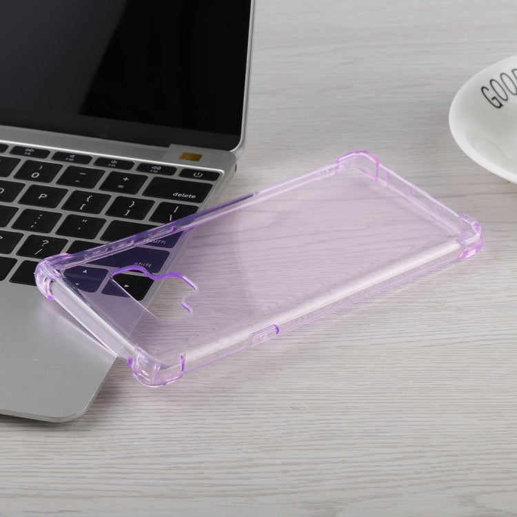 0.75mm Dropproof Transparent TPU Case for Galaxy Note9 (Purple)