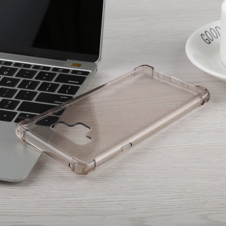 0.75mm Dropproof Transparent TPU Case for Galaxy Note9 (Brown)