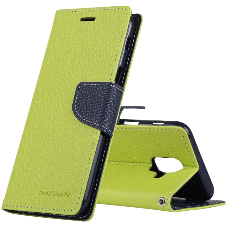 GOOSPERY FANCY DIARY Horizontal Flip PU Leather Case for Galaxy A6 (2018), with Holder & Card Slots & Wallet