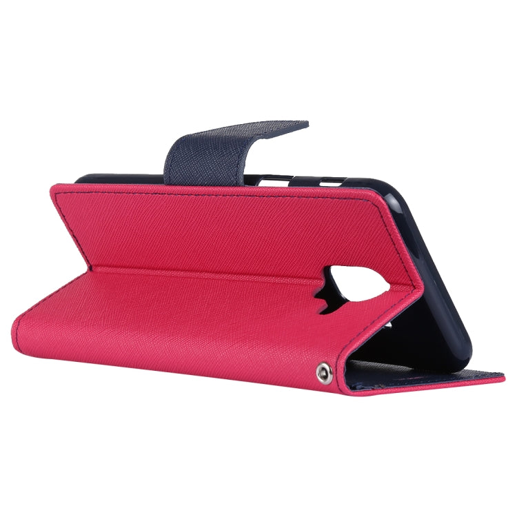 GOOSPERY FANCY DIARY Horizontal Flip PU Leather Case for Galaxy A6 (2018), with Holder & Card Slots & Wallet
