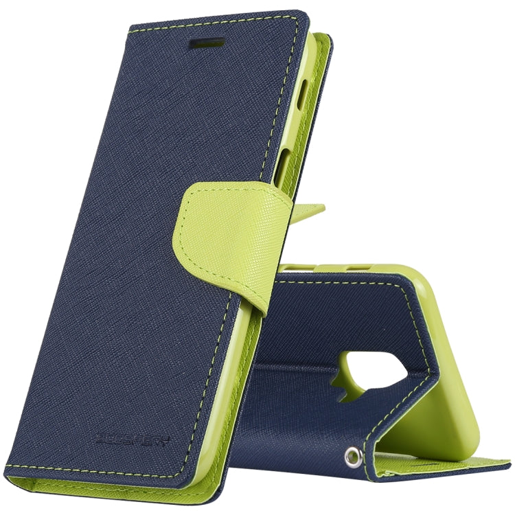 GOOSPERY FANCY DIARY Horizontal Flip PU Leather Case for Galaxy A6 (2018), with Holder & Card Slots & Wallet