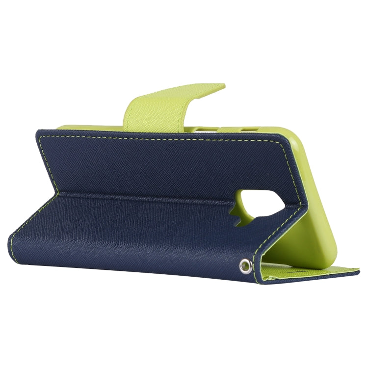 GOOSPERY FANCY DIARY Horizontal Flip PU Leather Case for Galaxy A6 (2018), with Holder & Card Slots & Wallet