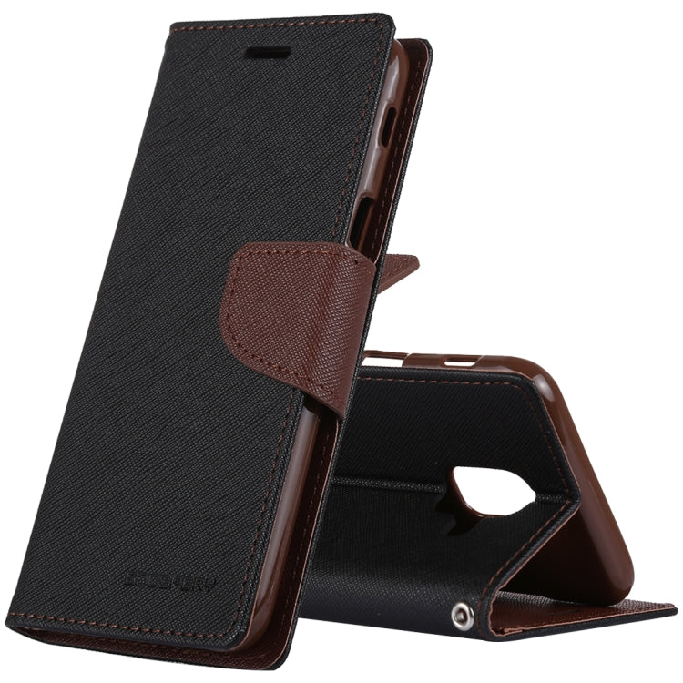 GOOSPERY FANCY DIARY Horizontal Flip PU Leather Case for Galaxy A6 (2018), with Holder & Card Slots & Wallet