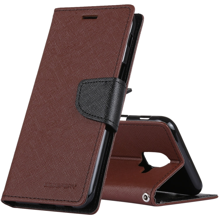 GOOSPERY FANCY DIARY Horizontal Flip PU Leather Case for Galaxy A6 (2018), with Holder & Card Slots & Wallet