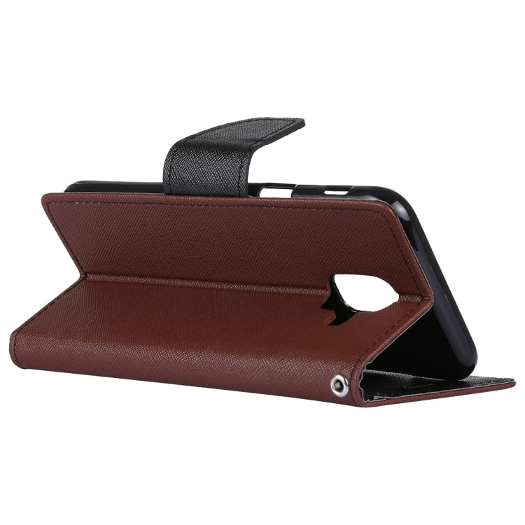 GOOSPERY FANCY DIARY Horizontal Flip PU Leather Case for Galaxy A6 (2018), with Holder & Card Slots & Wallet